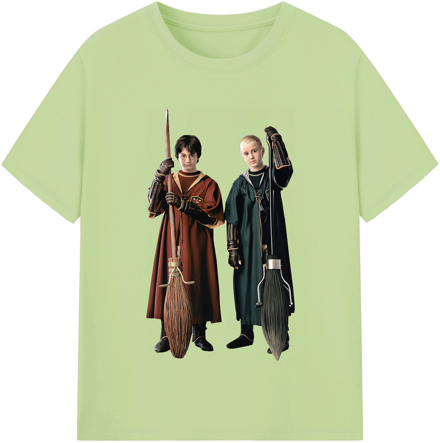 （画像用） Harry Potter ハリー・ポッターシリーズ 綿100％半袖Tシャツ（フロントプリント）